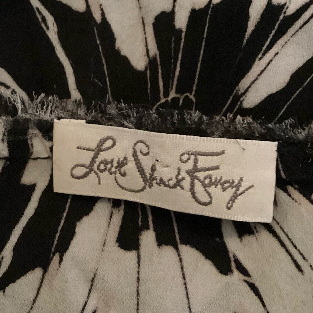 Love Shack Fancy Silk Feather Print Cropped Cami Tank Top 1 Small - Picture 4 of 6